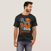 2026年卒業おめでとうパパ Tシャツ (正面フル)