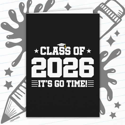 2026年卒業おめでとう いよいよ始まる ヴァーシティー卒業 カード