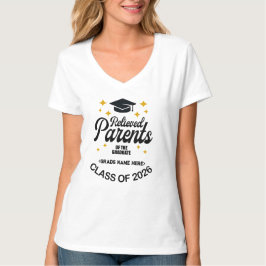 2026年卒業おめでとう!ほっとした親 Tシャツ