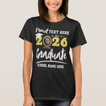 2026年卒業おめでとう カスタムファミリーTシャツ