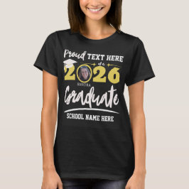 2026年卒業おめでとう カスタムファミリーTシャツ Tシャツ