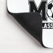 2026年卒業おめでとう サッカー少年のお母さん 高校卒業生の母 マウスパッド (コーナー)