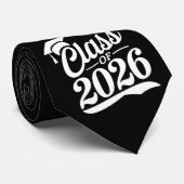 2026年卒業おめでとう 卒業式 卒業者 ネクタイ (ロール)