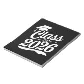 2026年卒業おめでとう 卒業式 卒業者 ノートパッド (回転)