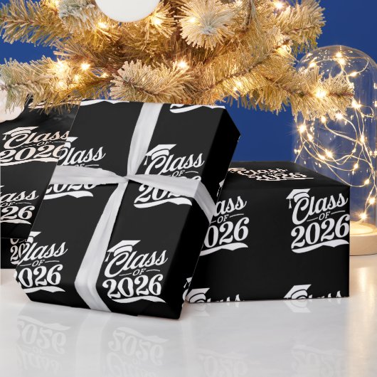 2026年卒業おめでとう 卒業式 卒業者 ラッピングペーパー (クリスマス)
