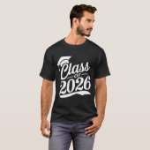 2026年卒業おめでとう 卒業式 卒業者 Tシャツ (正面フル)