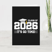 2026年卒業おめでとう 面白い引用 カード (正面)