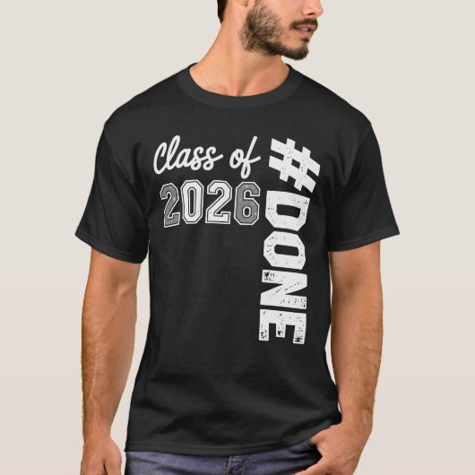 2026年卒業おめでとう 26 卒業お祝い Tシャツ (正面)