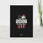 2026年卒業おもしろ名言 ダストレスフラグ カード (裏面)