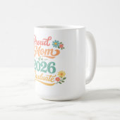 2026年卒業お母さんギフト コーヒーマグカップ (正面右)