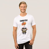 2026年卒業お祝い トライブレンドTシャツ (正面全面)
