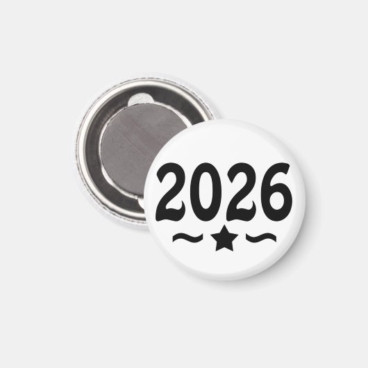 2026年卒業のスタークラス マグネット (正面/裏面)