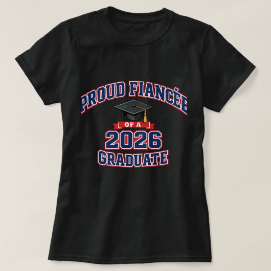 2026年卒業の彼女|大学 Tシャツ (デザイン正面)