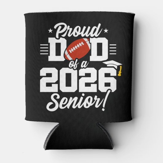 2026年卒業の高校のサッカー部シニアの父 缶クーラー (正面)