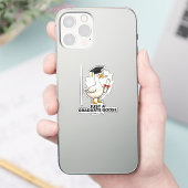 2026年卒業ガチョウ 楽しい卒業 シール (スマートフォン)