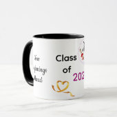 2026年卒業クラス コーヒーマグ マグカップ (正面左)
