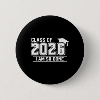 2026年卒業クラス 私、大学院生として頑張りました 缶バッジ