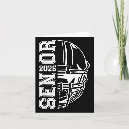 2026年卒業シニアCl American Foo カード (正面)