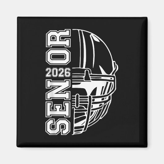 2026年卒業シニアCl American Foo マグネット (正面)