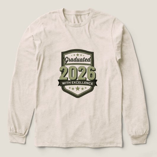 2026年卒業デザイン トライブレンドTシャツ (デザイン正面)