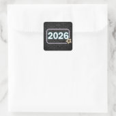 2026年卒業ネオンサインブリック スクエアシール (バッグ)