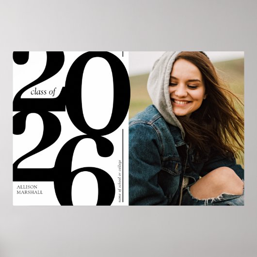 2026年卒業パーティーおめでとう ポスター (正面)