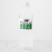 2026年卒業パーティー グリーンクラス ペットボトルラベル (正面)