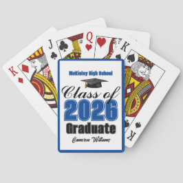 2026年卒業ブルークラス カスタム卒業パーティー トランプ
