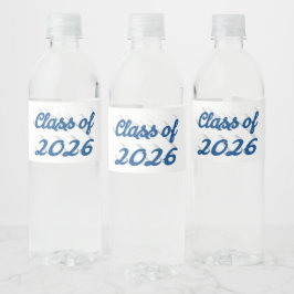 2026年卒業ブルースクリプト卒業 ペットボトルラベル