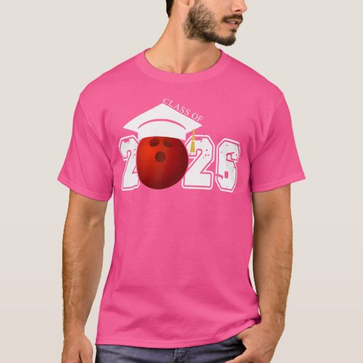 2026年卒業ボーリング科 Tシャツ (正面)