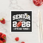 2026年卒業予定のシニアクラス サッカー部 スタンダードカクテルナプキン (インサイチュ)