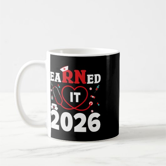 2026年卒業予定の認定看護師 コーヒーマグカップ (左)