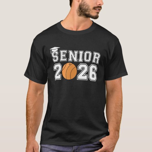 2026年卒業予定 ラクロス部 高校/大学のラクロス選手 卒業 Tシャツ (正面)