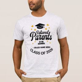 2026年卒業式おもしろい卒業生のほっとした親 Tシャツ