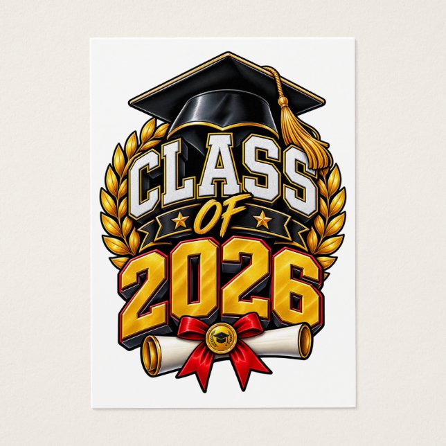 2026年卒業式お祝いデザイン (正面)