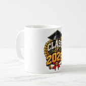2026年卒業式お祝いデザイン コーヒーマグカップ (正面左)