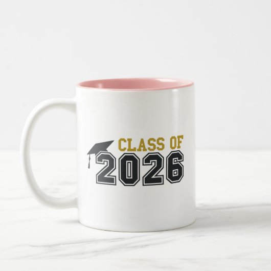 2026年卒業式お祝いデザイン-54568 ツートーンマグカップ (左)