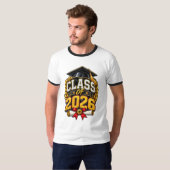 2026年卒業式お祝いデザイン Tシャツ (正面フル)