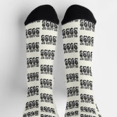 2026年卒業式 ウェスタン・スタイル ソックス (上部)