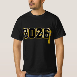 2026年卒業式 レターマン Tシャツ