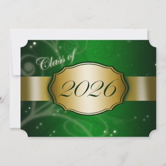 2026年卒業式 招待状 (正面)