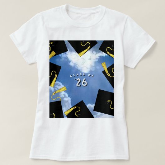 2026年卒業式 Tシャツ (デザイン正面)