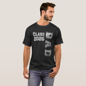 2026年卒業生の父として誇り Tシャツ (正面フル)