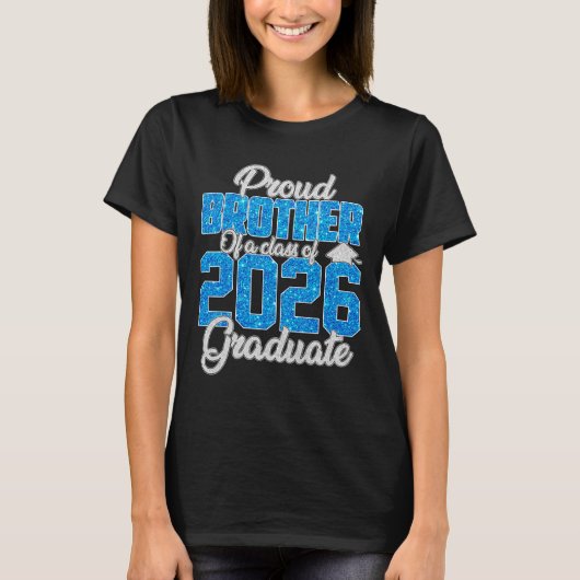 2026年卒業生の自慢のお兄さんTシャツ Broth Tシャツ (正面)