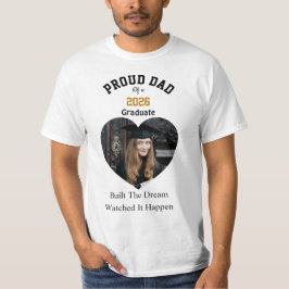 2026年卒業生の自慢のパパTシャツ Tシャツ