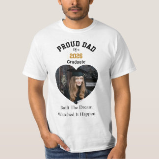 2026年卒業生の自慢のパパTシャツ Tシャツ