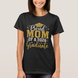 2026年卒業生の自慢のママ 卒業生の母 ステータス シニア 2026 Tシャツ