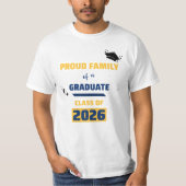 2026年卒業生の自慢の家族 Tシャツ (正面)