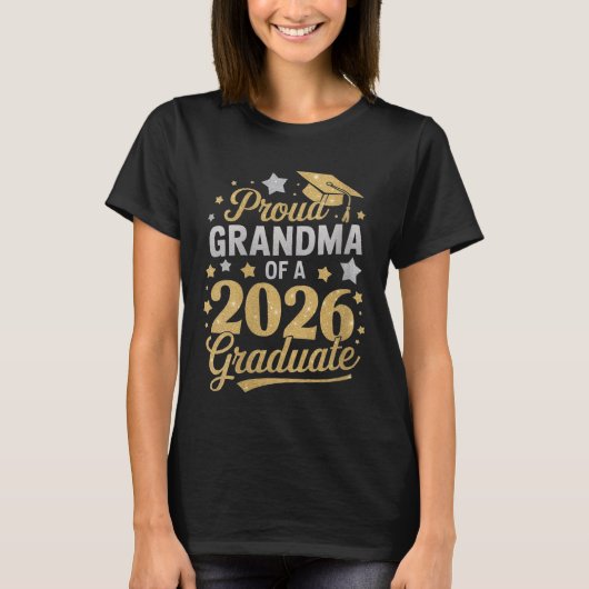 2026年卒業生の自慢の祖母、2026年卒業生 Tシャツ (正面)
