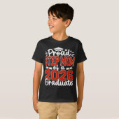 2026年卒業生の自慢の継母 卒業式 Tシャツ (正面フル)